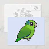 Green Pacific Parrotlet Briefkaart (Voorkant / Achterkant)