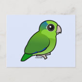Green Pacific Parrotlet Briefkaart (Voorkant)