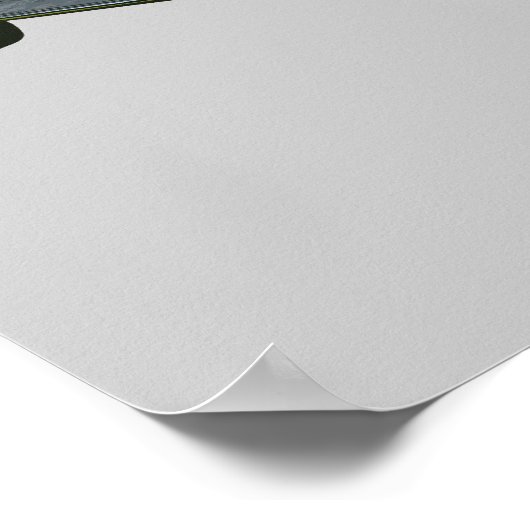 Green Packard Luxury-auto Poster (Hoek)