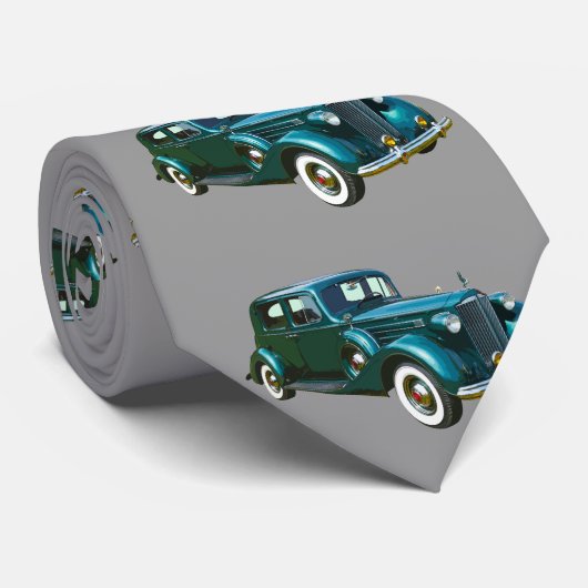 Green Packard Luxury-auto Stropdas (Opgerold)