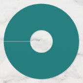 Green Paint Splatter - Party Supplies - Wijnglaslabel (Achterkant)