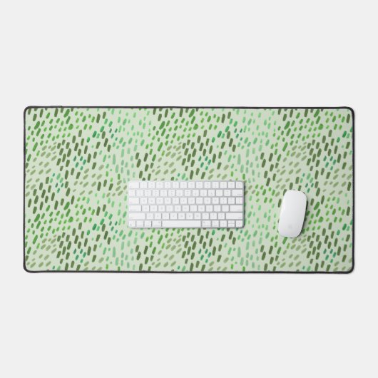 Green Painted Dots Bureaumat (Keyboard & Muis)