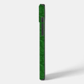 Green Paisley Case-Mate iPhone Case (Achterkant / Links)
