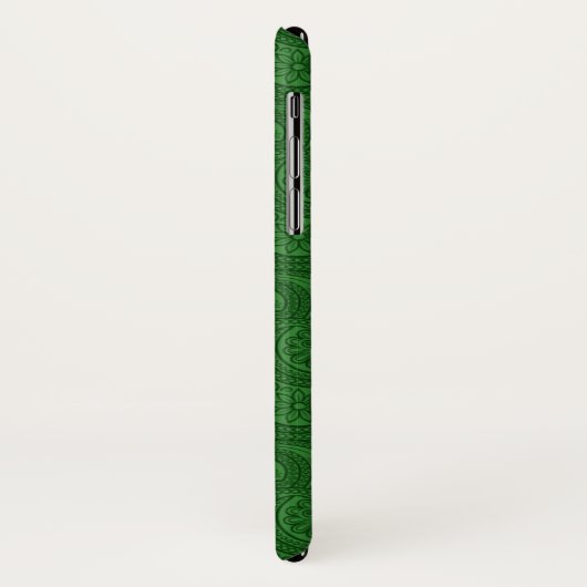 Green Paisley Case-Mate iPhone Case (Achterkant/links)