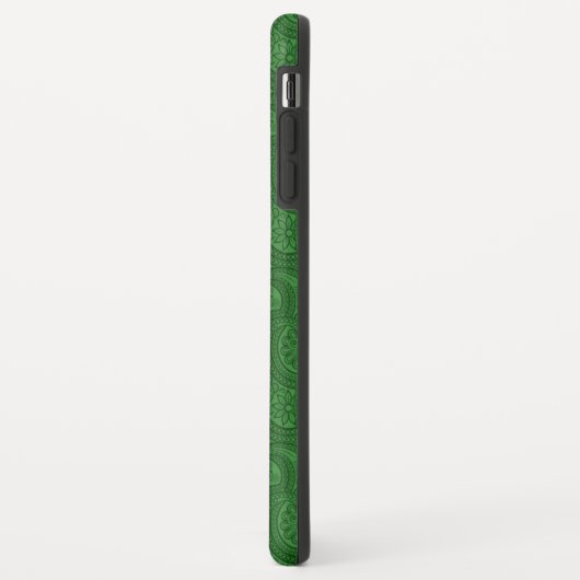 Green Paisley Case-Mate iPhone Case (Achterkant/links)