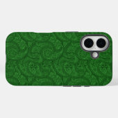 Green Paisley Case-Mate iPhone Case (Achterkant (horizontaal))