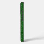 Green Paisley Case-Mate iPhone Case (Achterkant / Links)