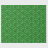 Green Paisley Cute Simple Cadeaupapier (Vlak)