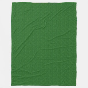 Green Paisley Fleece Deken