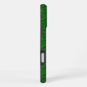 Green Paisley iPhone Hoesje (Rechterkant)