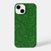 Green Paisley iPhone Hoesje (Achterkant)