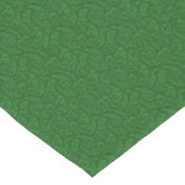 Green Paisley Korte Tafelloper (Hoek)