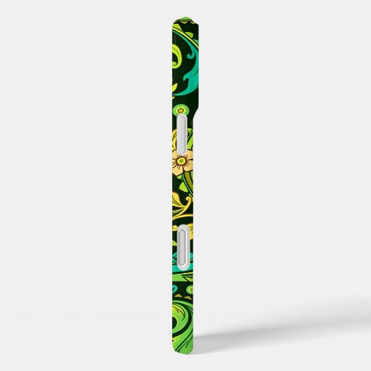 Green Paisley Pattern Case-Mate iPhone Case (Achterkant / Rechts)