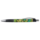 Green Paisley Pattern Pen (Bovenkant)