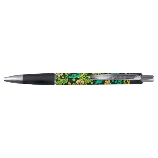 Green Paisley Pattern Pen (Achterkant)