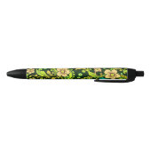 Green Paisley Pattern Zwarte Inkt Pen (Bodem)
