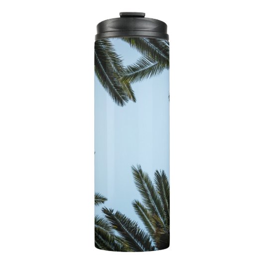 GREEN PALM BOOM ONDER WITTE HUID THERMOSBEKER (Voorkant)
