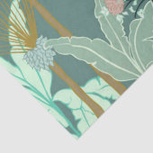 Green Palm Chinoiserie Tissuepapier (Detail)