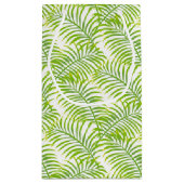 Green Palm Flamingo Gift Bag Klein Cadeauzakje (Achterkant)