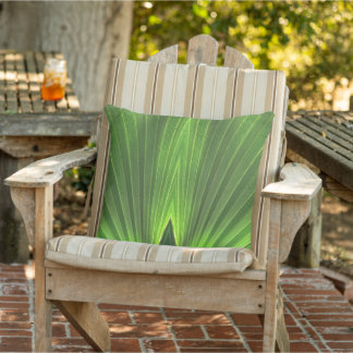 Green Palm Frond Buitenkussen