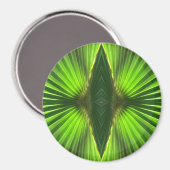Green Palm Frond Magneet (Voorkant / Achterkant)
