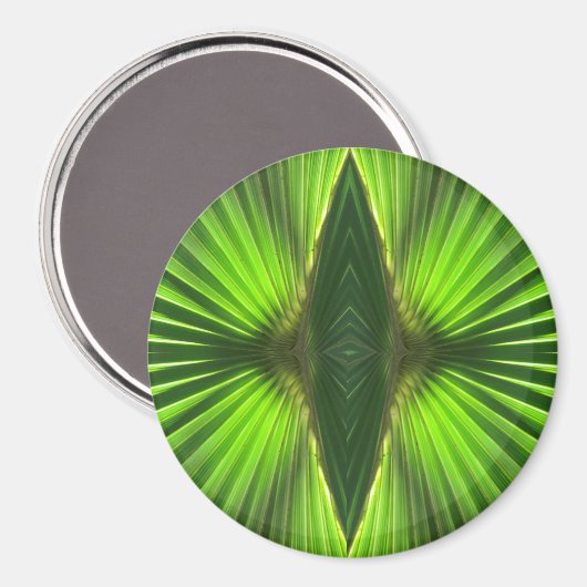 Green Palm Frond Magneet (Voorkant / Achterkant)