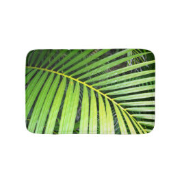 Green Palm Leaf Tropical Badmat