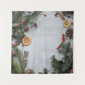 GREEN PALM LEAF WANDKLEED (Voorkant)