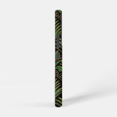 Green Palm Luxe Art Deco | Elegant Samsung Galaxy Hoesje (Rechterkant)