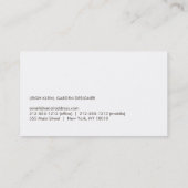 GREEN PALMS III Visitekaartje Design (Achterkant)