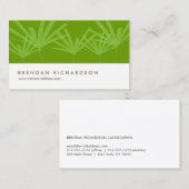 GREEN PALMS IV Visitekaartje Design (Voorkant / Achterkant)