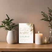 Green Pampas Geslacht onthullen uitnodiging