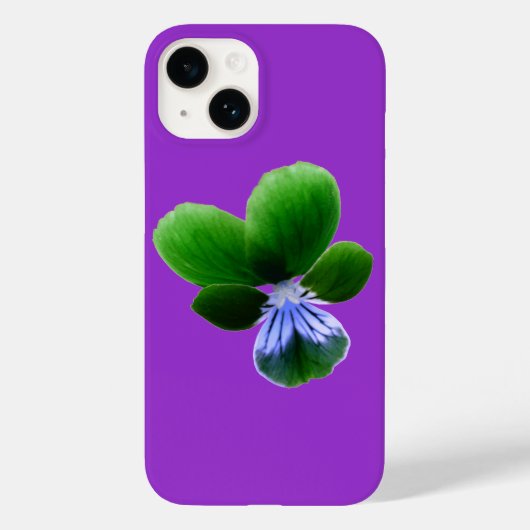 Green Pansy Case-Mate iPhone Case (Achterkant)