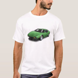 Green Pantera op White T-Shirt