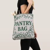 "GREEN PANTRY BAG" - CHINOISERIE TOTE  BAG (Dichtbij)