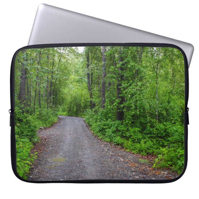 Green Paradise Laptop Sleeve (Voorkant)