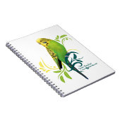 Green Parakeet Notitieboek (Rechterzijde)
