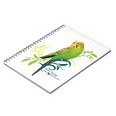 Green Parakeet Notitieboek (Linkerzijde)