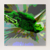 Green Parrot 6537 Legpuzzel (Horizontaal)