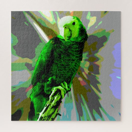 Green Parrot 6537 Legpuzzel (Verticaal)