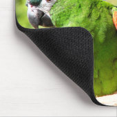 Green Parrot Mousepad 2 Muismat (Hoek)