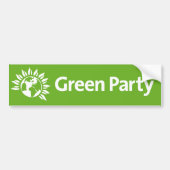 Green Party of England and Wales Bumpersticker (Voorkant)