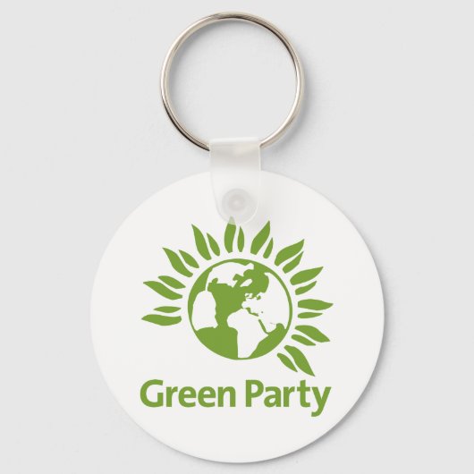Green Party of England and Wales Sleutelhanger (Voorkant)