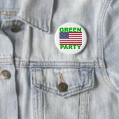 Green Party USA Ronde Button 5,7 Cm (In situ)