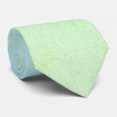 Green Pastel Ombre Glitter Stropdas (Opgerold)