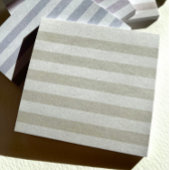 Green Pastel Stripe Post-It Notes