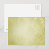 Green Pattern BAckground Briefkaart (Voorkant / Achterkant)