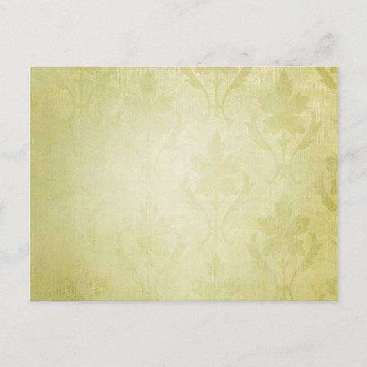 Green Pattern BAckground Briefkaart (Voorkant)