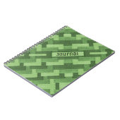 Green Pattern Prayer Journal Notitieboek (Linkerzijde)