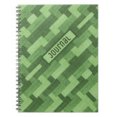 Green Pattern Prayer Journal Notitieboek (Voorkant)